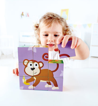Jungle Animals Block Puzzle - Hape