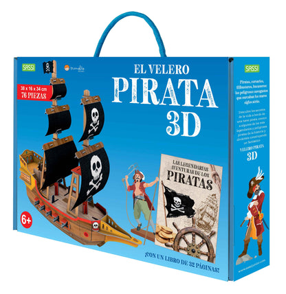 El Velero Pirata 3D - Manolito Books