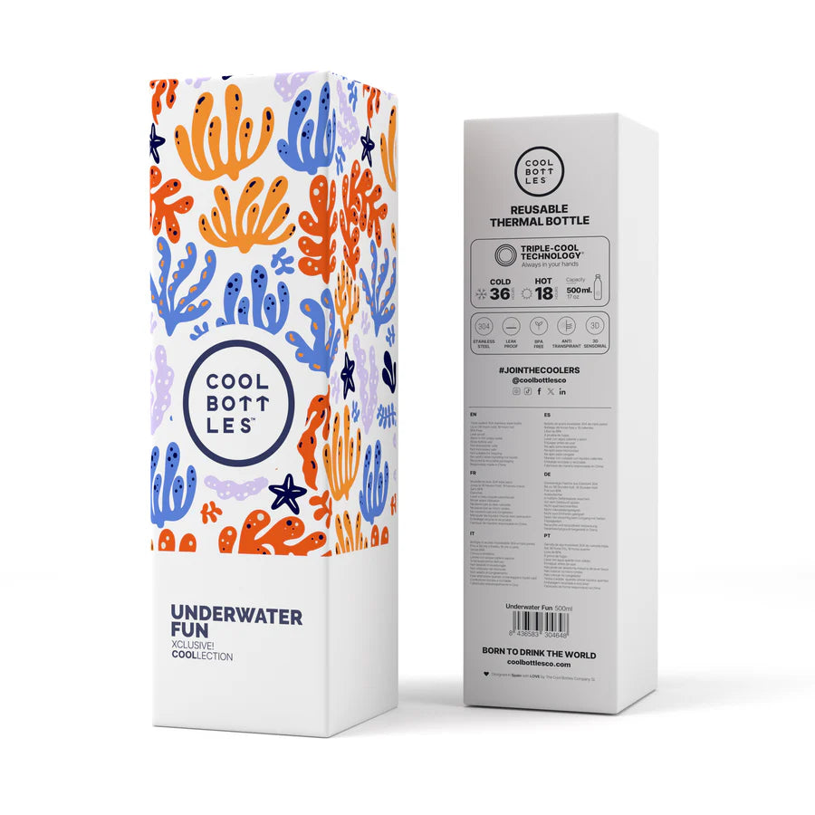 Botella 500ml Underwater Fun Nebula - Cool Bottles