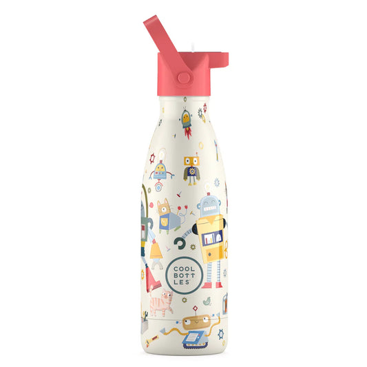 Botella Kids 350ml Messy Robots- Cool Bottles