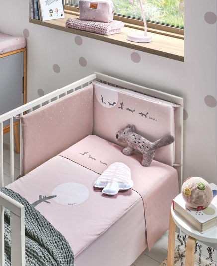 Pack Nórdico+ Protector Moos Pink - Babyclic