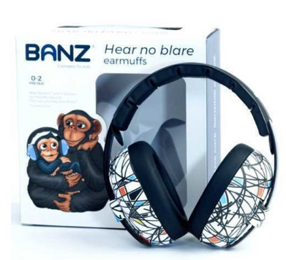 Cascos Anti Ruido Mariposa Baby - Banz