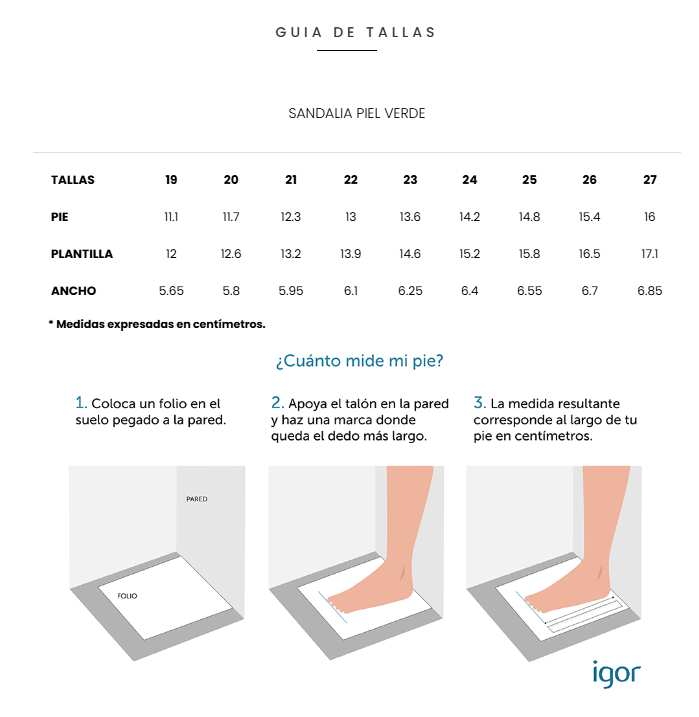 Sandalia Piel Rosa - Barefoot - Igor PROXIMAMENTE