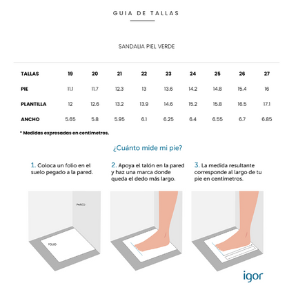 Deportiva Musgo 31 - Barefoot - Igor