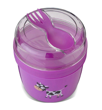 Fiambrera Snack N'ice Cup L Purple - Carl Oscar