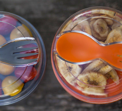 Fiambrera Snack N'ice Cup L Jirafa Turquesa - Carl Oscar