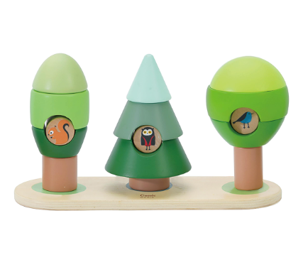 Stacking Rings Little Forest - Classic World
