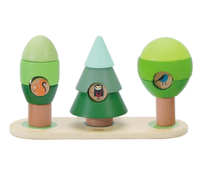 Stacking Rings Little Forest - Classic World