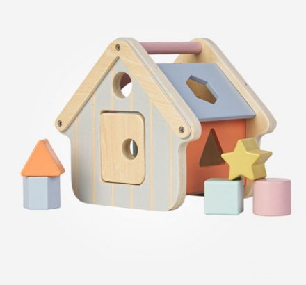 Casita Con Piezas Encajables - Saro