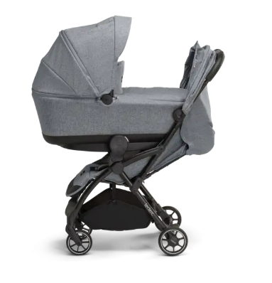 Magic Fold Influencer Grey Melange + Capazo Grey - Leclerc ÚLTIMA UNIDAD DE EXPOSICIÓN