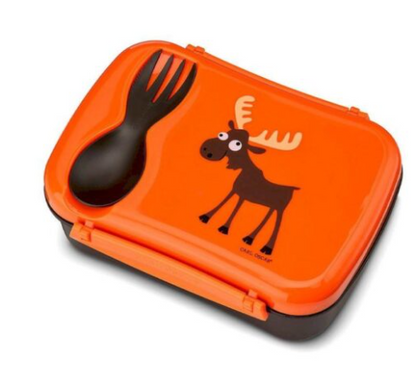 Caja de Almuerzo N'ice Box Kids Reno Naranja - Carl Oscar