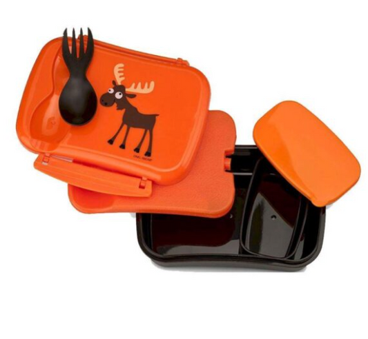 Caja de Almuerzo N'ice Box Kids Reno Naranja - Carl Oscar