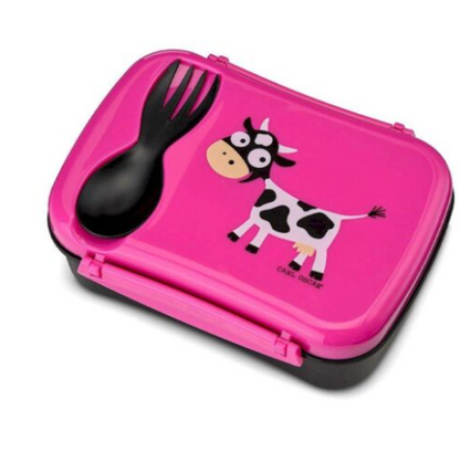 Caja de Almuerzo N'ice Box Kids Vaca Purple - Carl Oscar