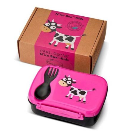 Caja de Almuerzo N'ice Box Kids Vaca Purple - Carl Oscar