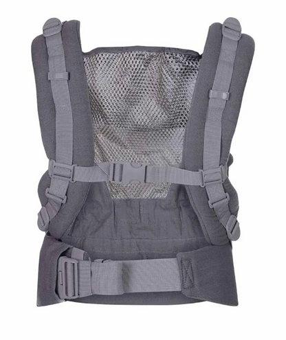 Mochila Porteo E-Carrier Mesh Light Grey - Quokkababy