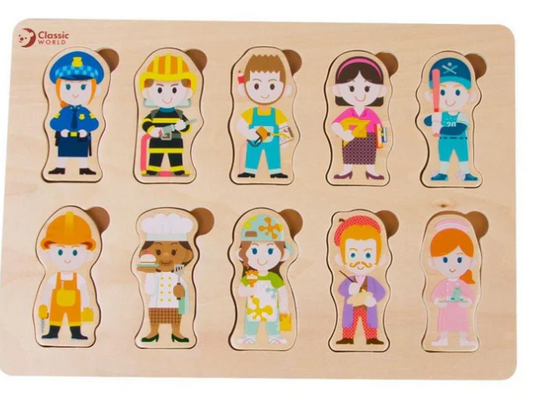 People of Career Puzzle - Classic World