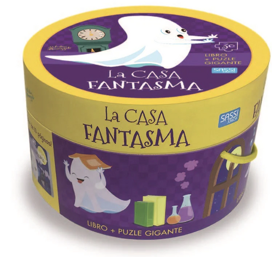Libro+Puzle Gigante La Casa Fantasma - Manolito Books