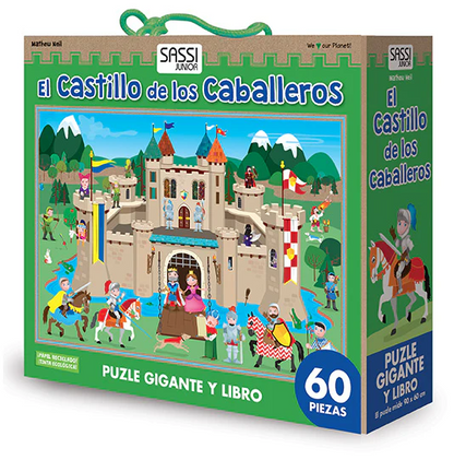 Libro+Puzzle Gigante El Castillo Del Caballero - Manolito Books