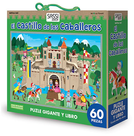 Libro+Puzzle Gigante El Castillo Del Caballero - Manolito Books