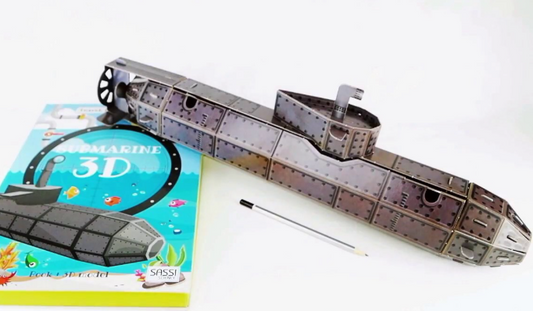 Submarino 3D La Historia De Los Submarinos - Manolito Books