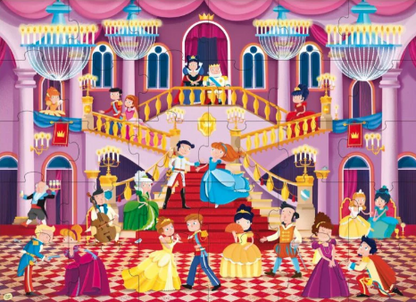 Libro Puzle Gigante El Baile De La Princesa