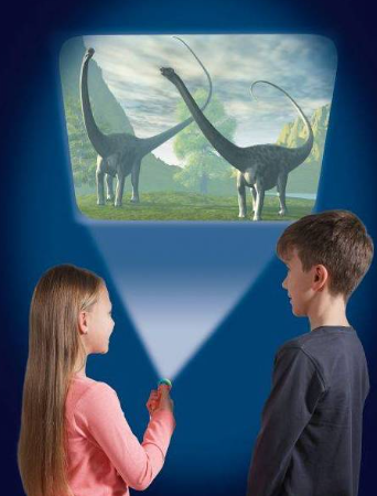 Linterna Proyectora Dinosaurios - Moses
