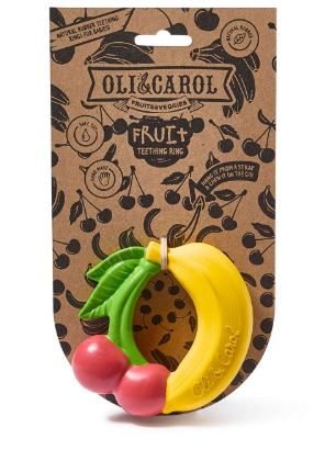 Mordedor Frui+Teething Ring - Oli&Carol