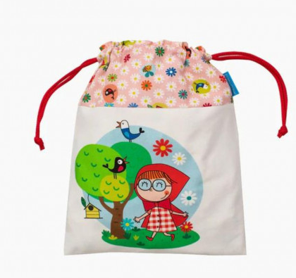 Talega Mochila Cordón Caperucita - Micumacu