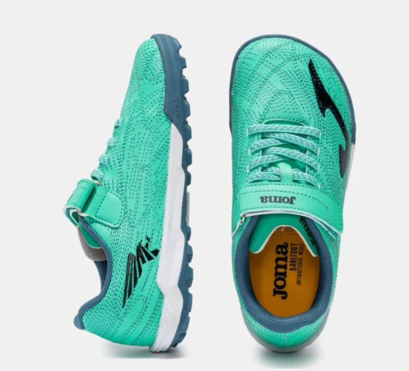 Bota Fútbol Multitaco Evolution JR Turquesa Barefoot - Joma PRÓXIMAMENTE