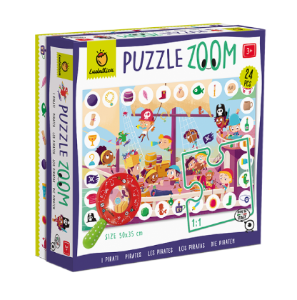 Puzzle Zoom Los Piratas - Ludattica