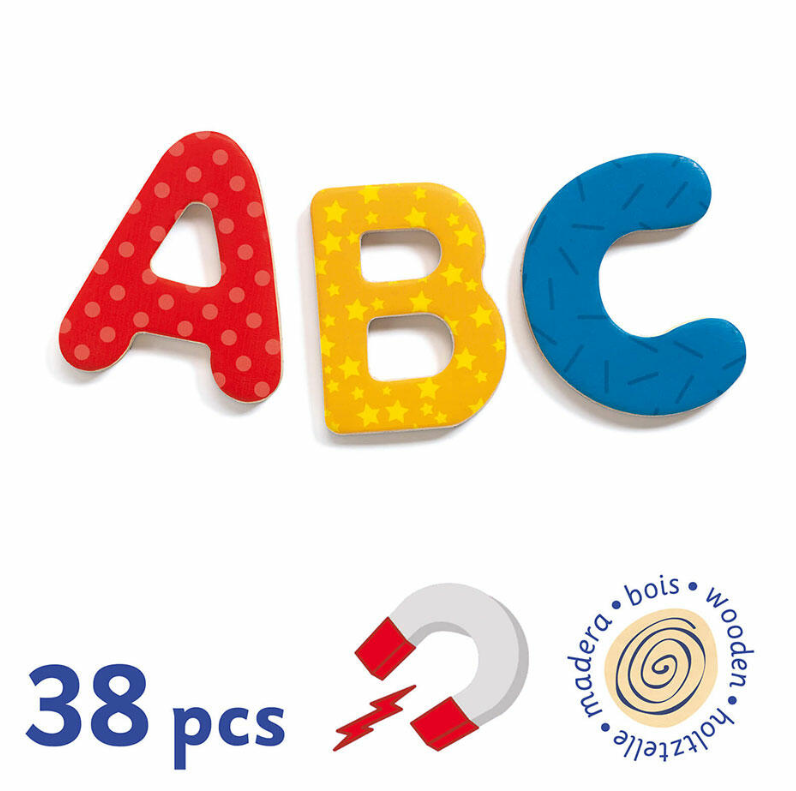 Magnetic 38 Letras Gigantes - Djeco