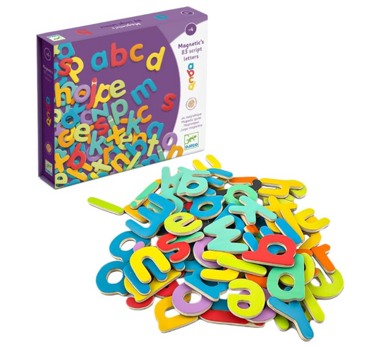 Magnetic 83 Letras Minúsculas - Djeco
