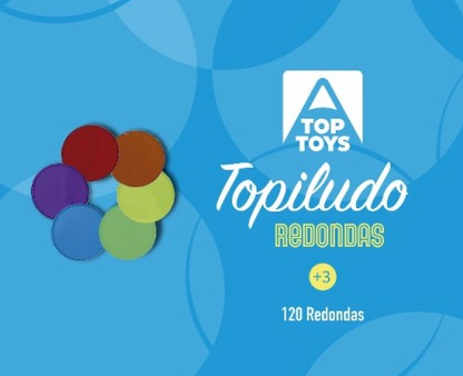 Redondas 120 fichas Mesa Luz- Toliludo