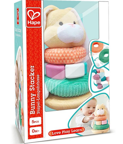 Juguete Apilable Sensorial Conejo - Hape
