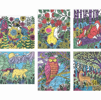 Pintura Mágica Bosque - Janod