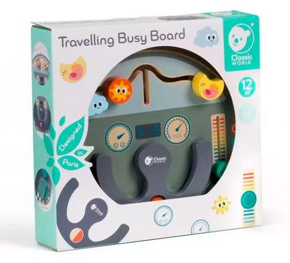 Travelling Busy Board - Classic World