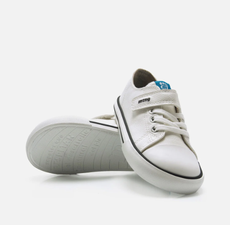 Free Baby Usain Blanco Tipo Piel Vegano - Mustang