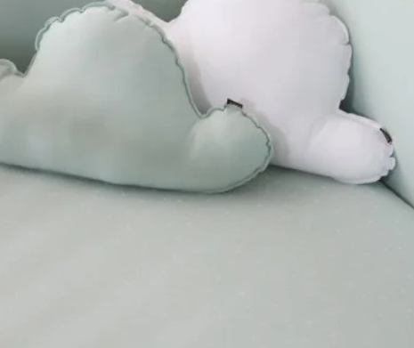 Sábana Bajera Cuna Verde Menta - Sonpetit