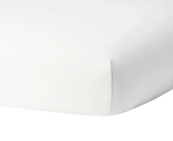 Sábana Bajera Minicuna Algodón Orgánico Blanco - Sonpetit