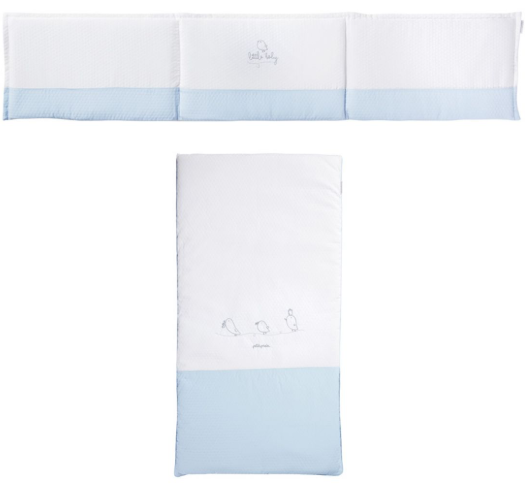 Pack Edredón+ Protector Piu Azul - Petitpraia