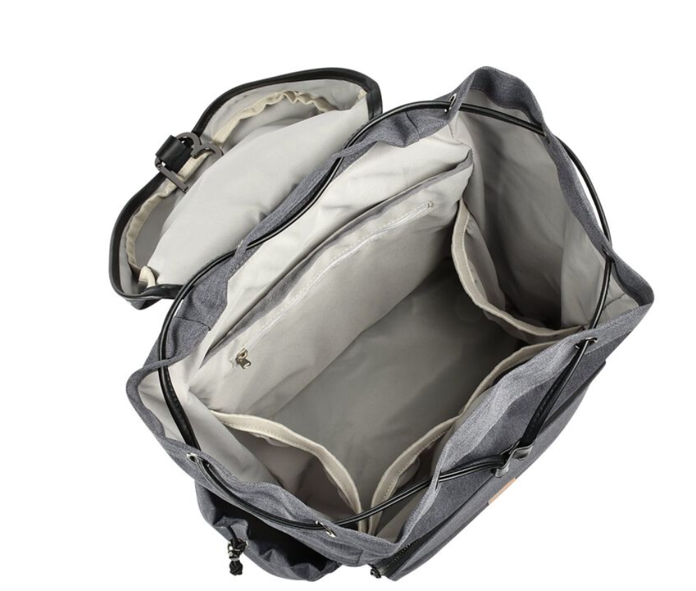 Mochila Vancouver Gris - Béaba ( Elástico lateral estropeado por el sol )