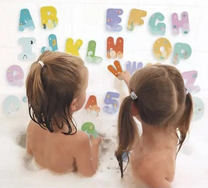 Letras y números para el baño - Janod