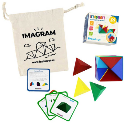 Imagram 24 piezas - Imanix