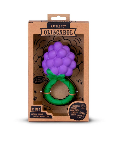Sonajero / Mordedor Grape - Oli&Carol