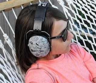 Cascos Anti Ruido Graffiti Kidz +3 - Banz