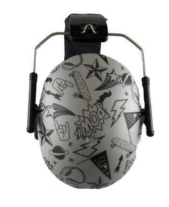 Cascos Anti Ruido Graffiti Kidz +3 - Banz