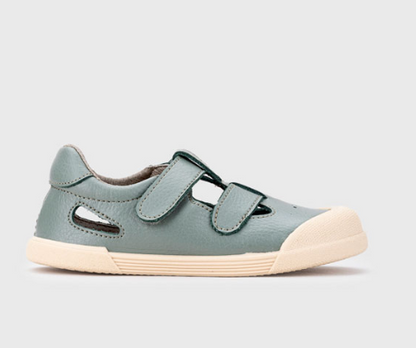 Sandalia Piel Verde - Barefoot - Igor