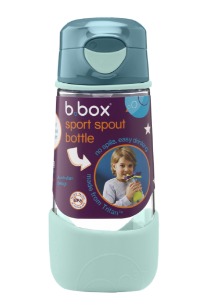Botella Tritán Con boquilla y asa 450 Ml Emerald Forest - B.Box