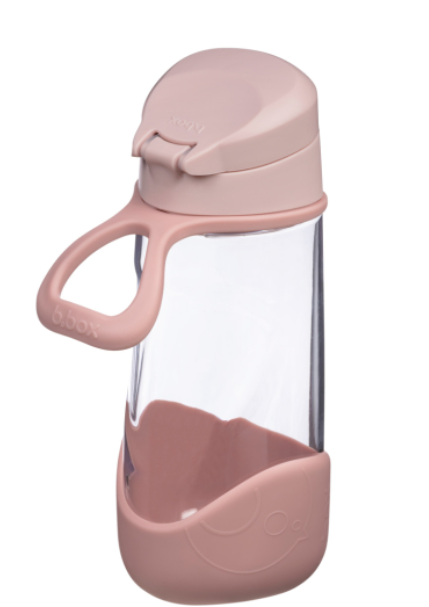 Botella Tritán Con boquilla y asa 450 Ml Blush Crush - B.Box