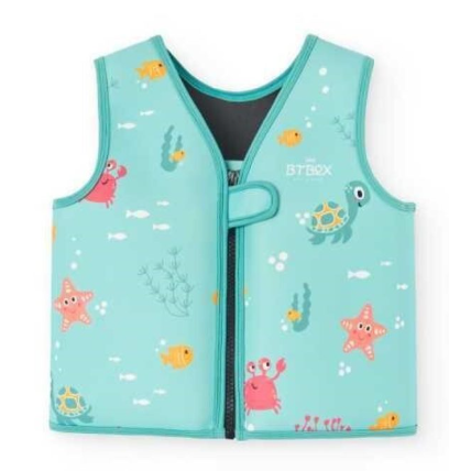Chaleco Flotación Infantil Tortuga - Btbox